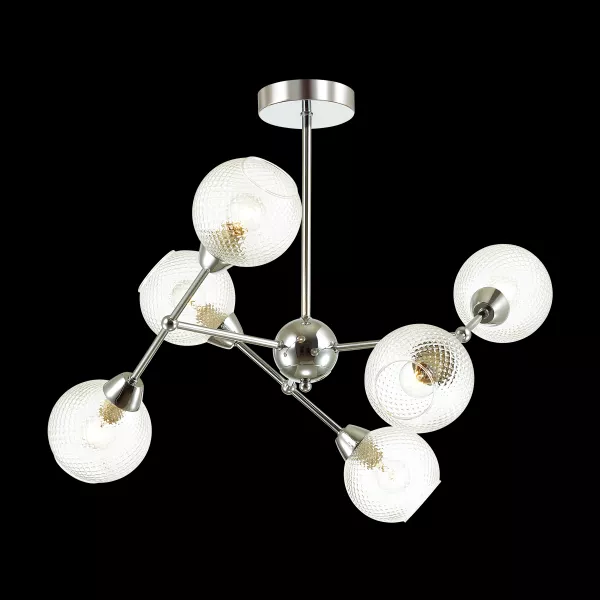 Потолочная люстра Everly 4438/6C - фото с прозрачным фоном