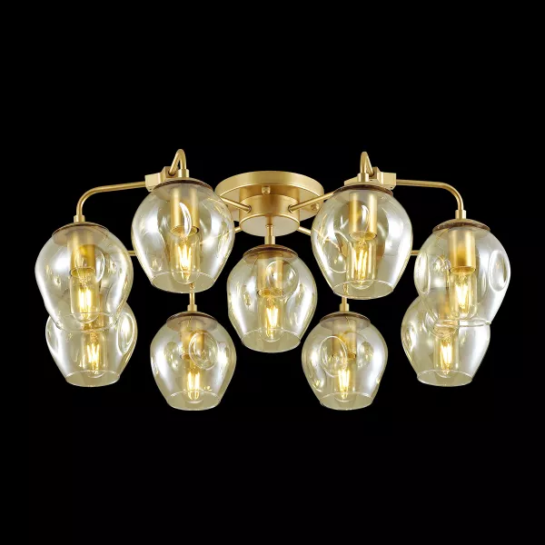 Потолочная люстра Odeon Light Kuva 4660/9 - фото с прозрачным фоном