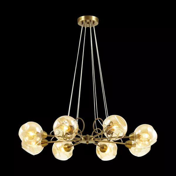 Подвесная люстра Amber 4435/8 - фото с прозрачным фоном