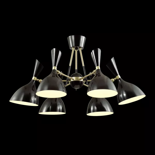 Потолочная люстра Odeon Light Rasto 4665/6C - фото с прозрачным фоном