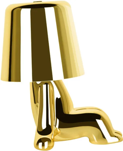 Интерьерная настольная лампа Brothers 10233/D Gold - фото дополнительное