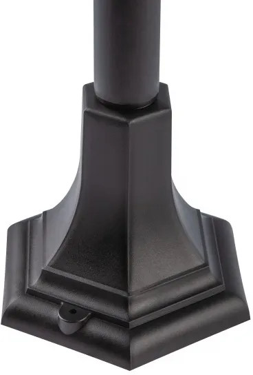 Наземный фонарь  НТУ 07-40-002 «Валенсия 4» черный - фото дополнительное