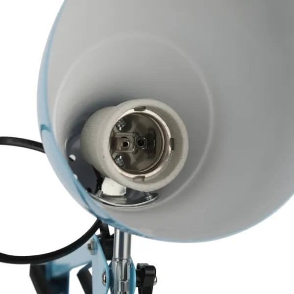 Офисная настольная лампа  N-123-E27-40W-LBU - фото дополнительное