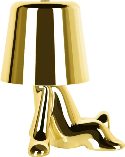 Интерьерная настольная лампа Brothers 10233/B Gold - фото дополнительное