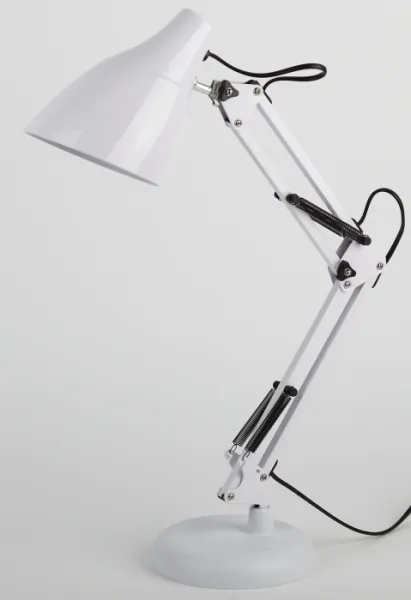 Офисная настольная лампа  N-123-Е27-40W-W - фото дополнительное