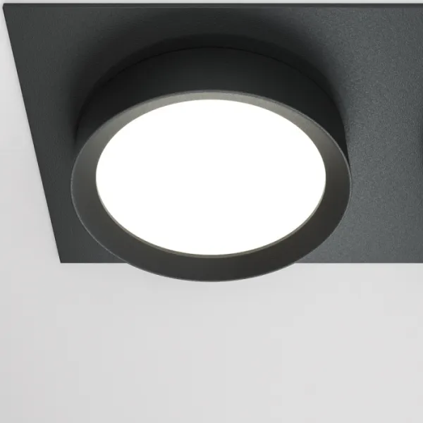 Точечный светильник Hoop DL086-02-GX53-SQ-B - фото дополнительное