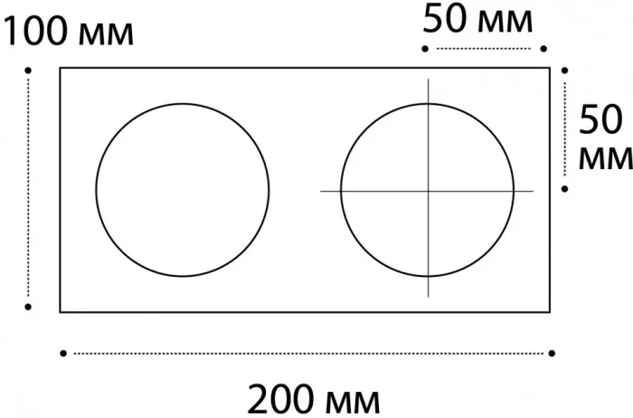 Рамка для светильника  M01-1020 black - фото дополнительное