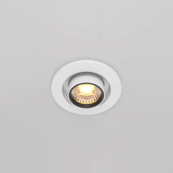Точечный светильник Hidden DL045-01-10W3K-W - фото дополнительное