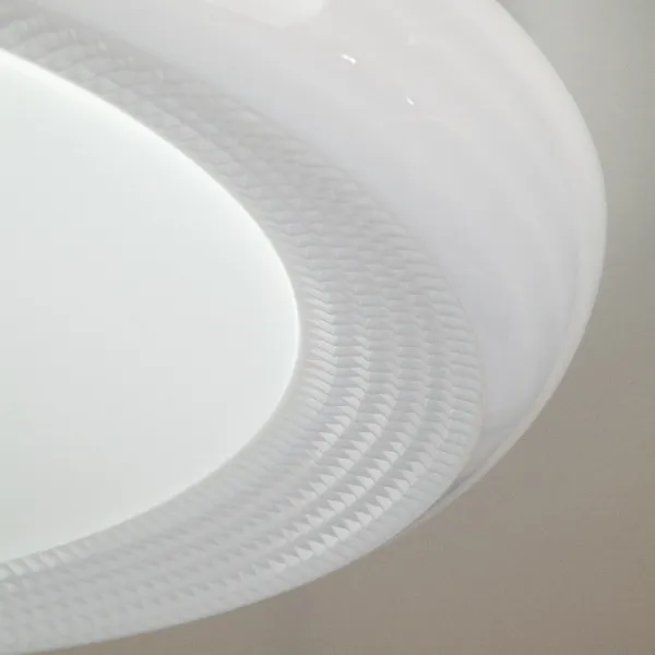 Потолочная люстра светодиодная с пультом, ночным режимом, регулировкой цветовой температуры и яркости 40013/1 Eurosvet Weave LED белый - фото дополнительное