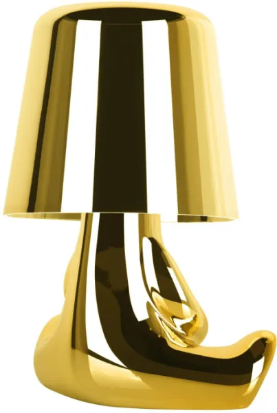 Интерьерная настольная лампа Brothers 10233/E Gold - фото дополнительное