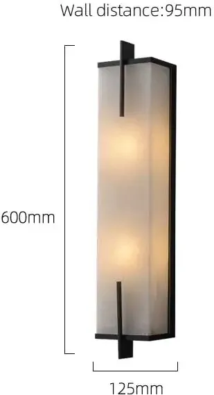 Бра Wall lamp MT8856-2W black - фото в интерьере