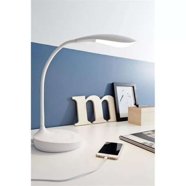 Офисная настольная лампа Swan 106093 - фото в интерьере