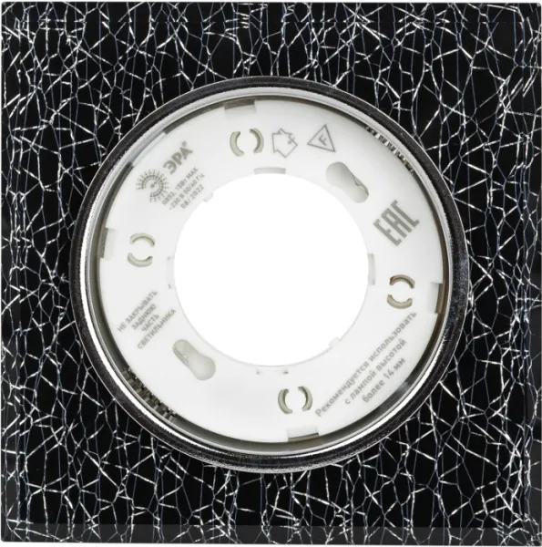 Точечный светильник  DK LD50 WH/BK - фото в интерьере