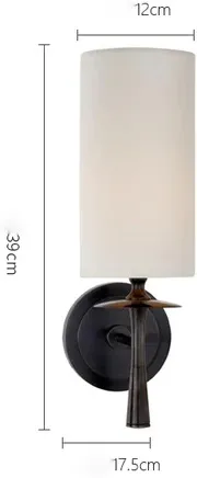 Бра Wall lamp MT8865-1W black - фото в интерьере