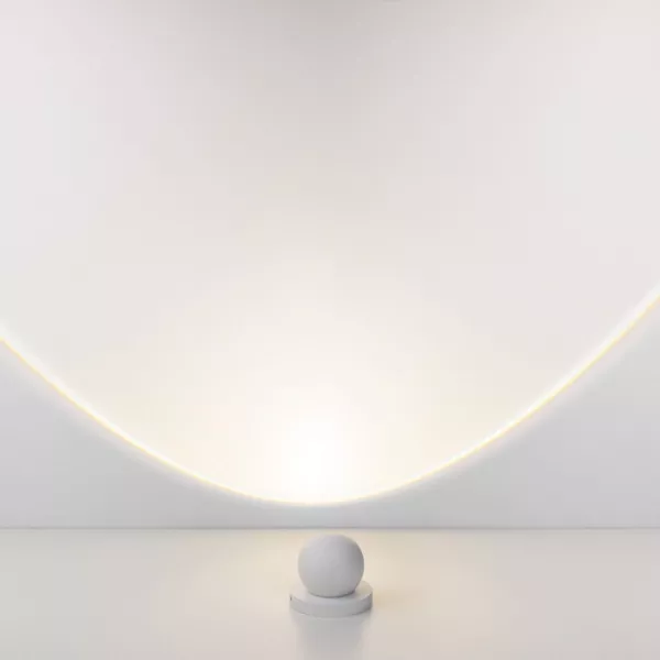 Наземный светильник Ball 35143/S белый - фото в интерьере