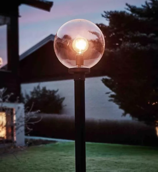Наземный светильник Sphere 107119 - фото в интерьере