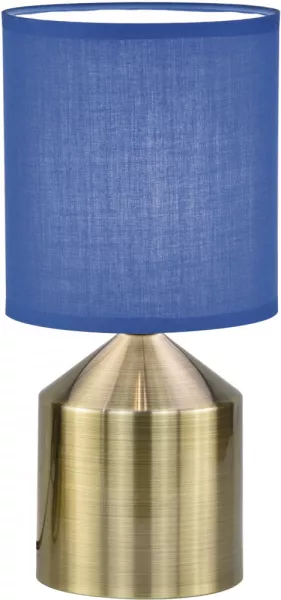 Интерьерная настольная лампа  709/1L Blue - фото