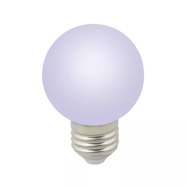 Лампочка светодиодная  LED-G60-3W/RGB/E27/FR/С - фото