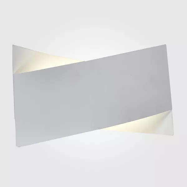 Настенный светильник светодиодный 40145/1 Eurosvet Overlap LED белый - фото