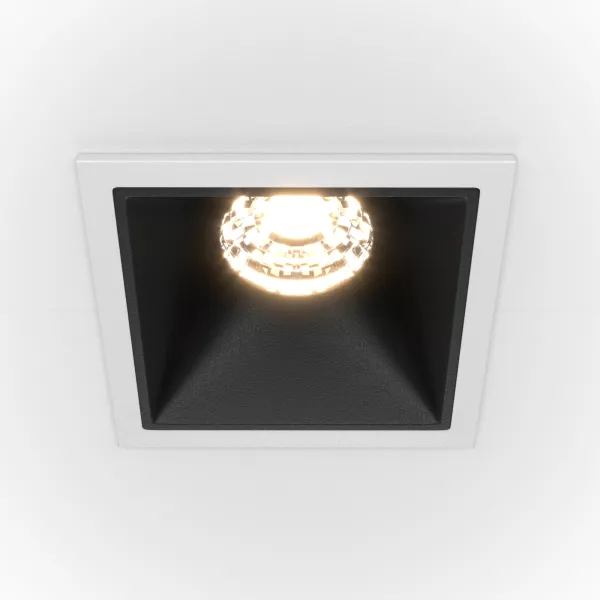 Точечный светильник Alfa LED DL043-01-10W4K-SQ-WB - фото