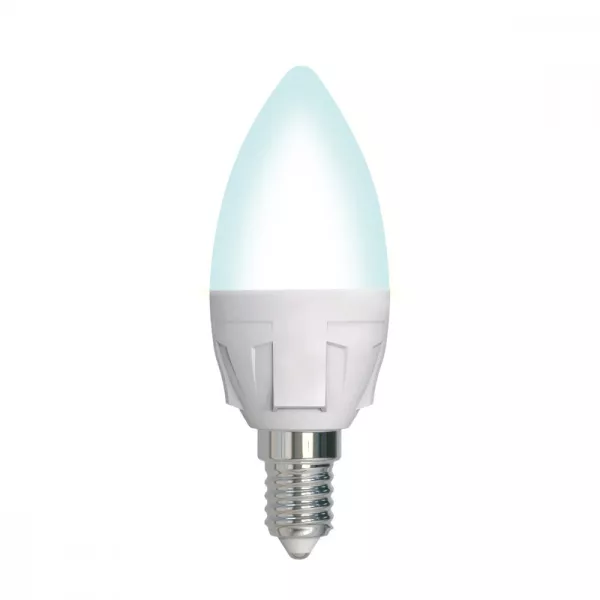 Лампочка светодиодная  LED-C37 7W/4000K/E14/FR/DIM PLP01WH картон - фото
