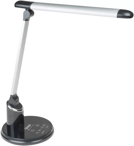 Офисная настольная лампа  TLD-517 Silver-Black/LED/900Lm/2700-6400K/Dimmer - фото