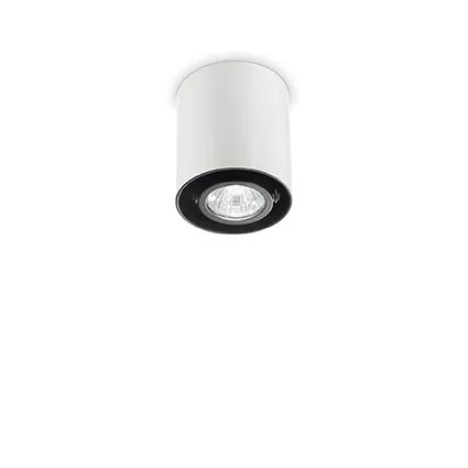 Точечный накладной светильник PL1 SMALL Ideal Lux Mood D09 ROUND BIANCO - фото