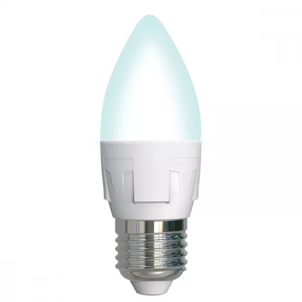 Лампочка светодиодная  LED-C37 7W/4000K/E27/FR/DIM PLP01WH картон - фото