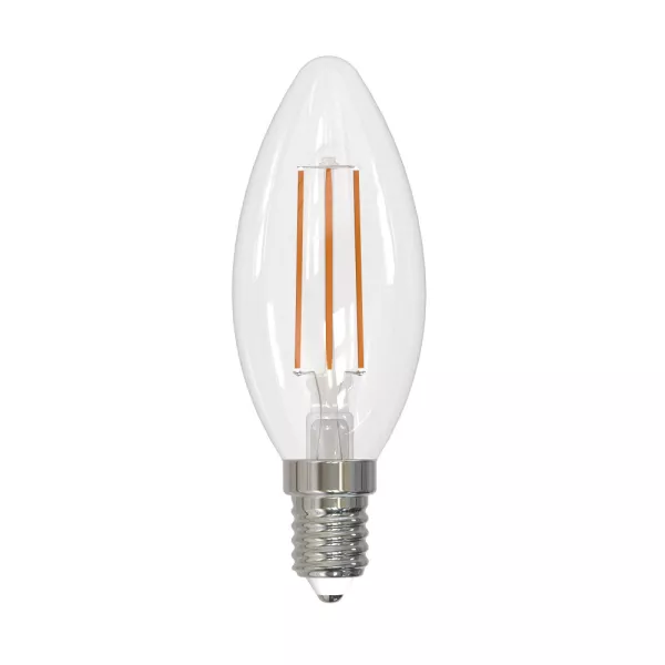 Лампочка светодиодная  LED-C35-9W/3000K/E14/CL/DIM GLA01TR картон - фото