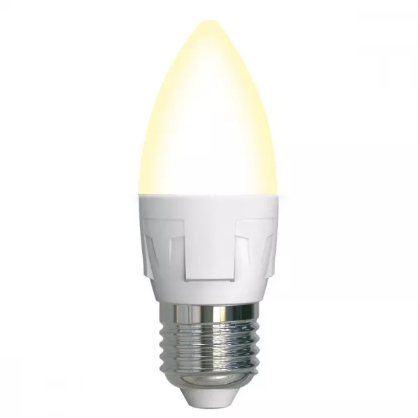 Лампочка светодиодная  LED-C37 7W/3000K/E27/FR/DIM PLP01WH картон - фото