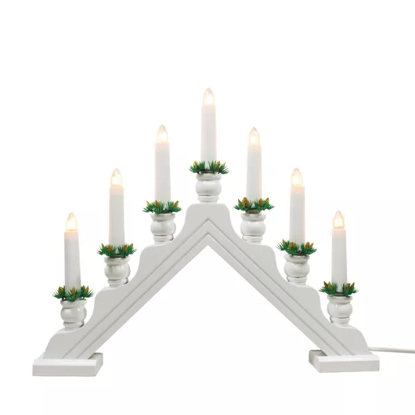 Декоративная свеча  UDL-L7301-007/SWA/WW WHITE BRIDGE - фото