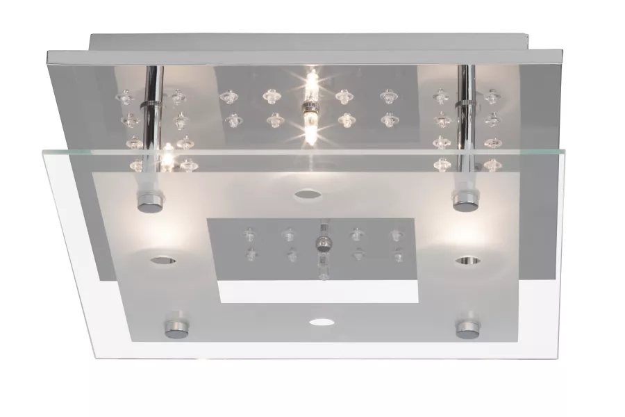 Светильник потолочный "Levke ",  4x16W, мет/стекло, 230V , хром - фото