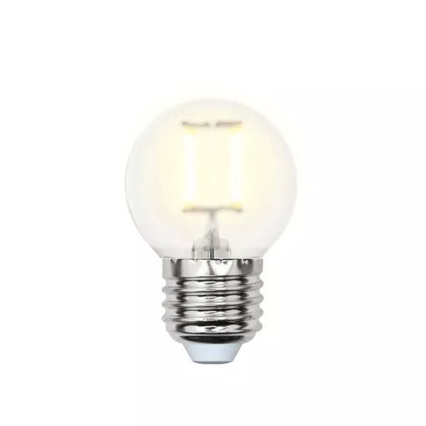 Лампочка светодиодная  LED-G45-6W/WW/E27/FR PLS02WH картон - фото