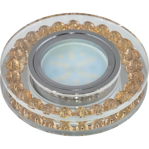 Точечный светильник Peonia DLS-P102 GU5.3 CHROME/GOLD - фото