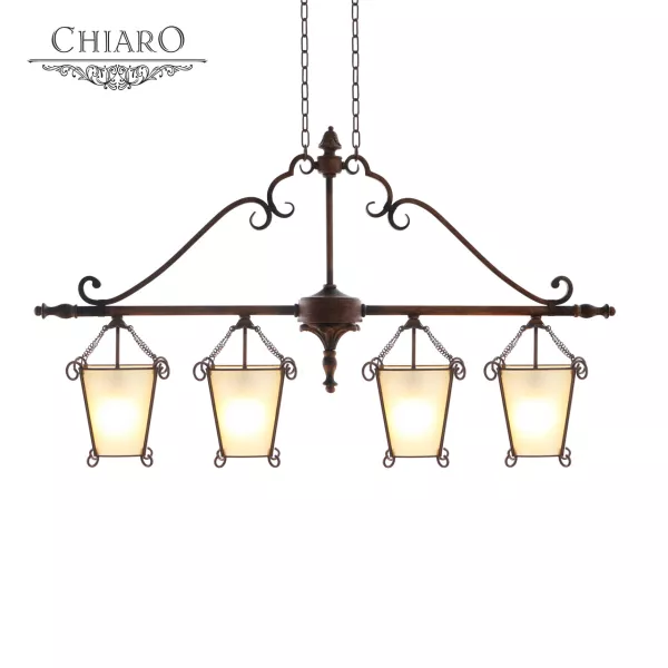 Кованый подвесной светильник Chiaro Айвенго 382012604 - фото