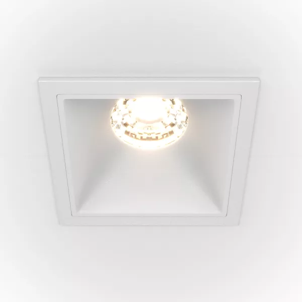 Точечный светильник Alfa LED DL043-01-10W4K-D-SQ-W - фото
