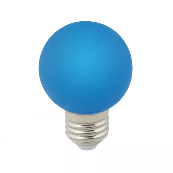 Лампочка светодиодная  LED-G60-3W/BLUE/E27/FR/С - фото