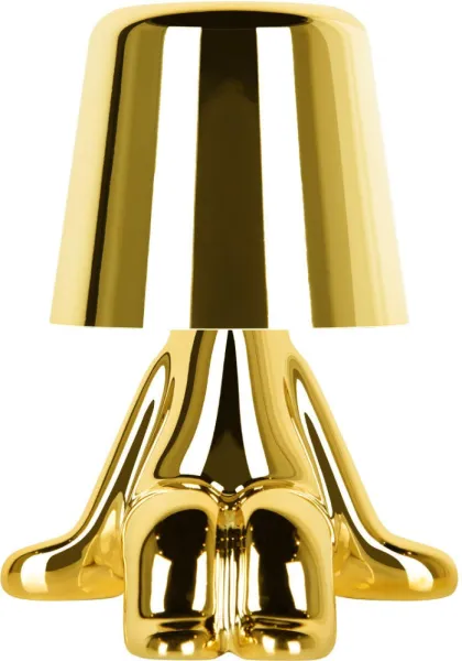 Интерьерная настольная лампа Brothers 10233/D Gold - фото