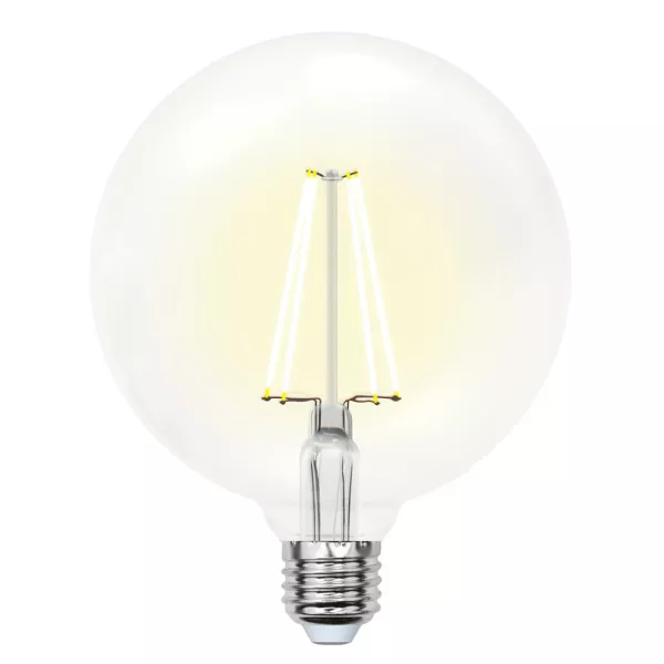 Лампочка светодиодная  LED-G125-15W/3000K/E27/CL PLS02WH картон - фото