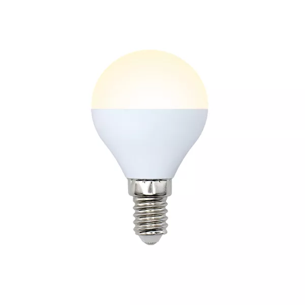 Лампочка светодиодная  LED-G45-6W/WW/E14/FR/O картон - фото