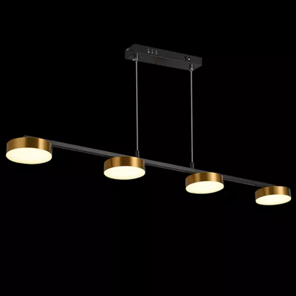Подвесной светильник Loft Led LED LAMPS 81101/4C GOLD BLACK - фото