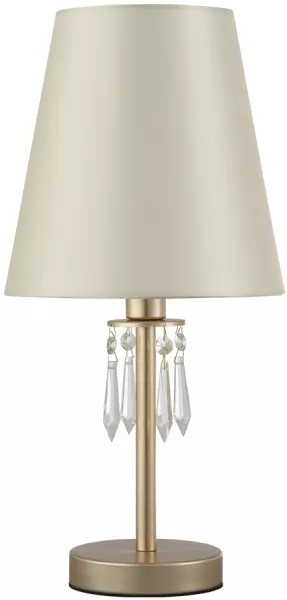 Интерьерная настольная лампа LG1 Crystal Lux Renata GOLD - фото