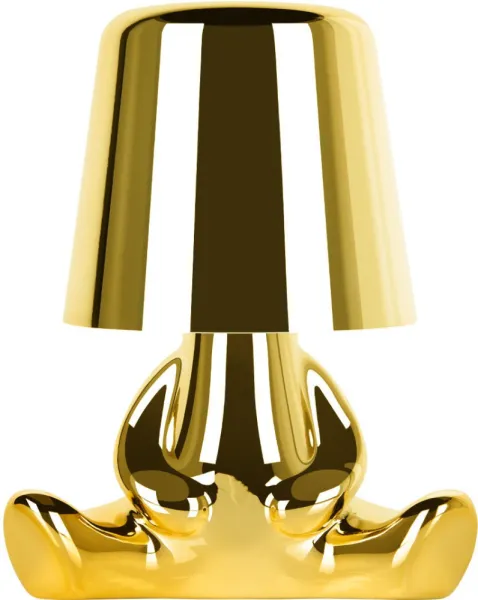 Интерьерная настольная лампа Brothers 10233/E Gold - фото