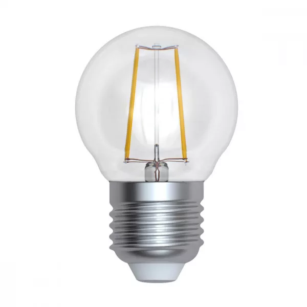 Лампочка светодиодная  LED-G45-9W/3000K/E27/CL PLS02WH картон - фото
