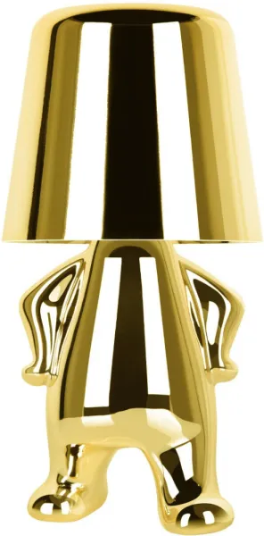 Интерьерная настольная лампа Brothers 10233/C Gold - фото