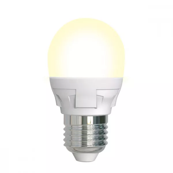 Лампочка светодиодная  LED-G45 7W/3000K/E27/FR/DIM PLP01WH картон - фото