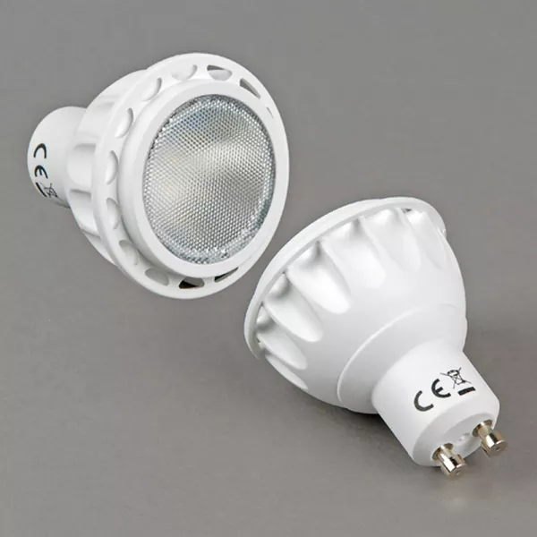 Лампочка светодиодная  GU10-7W-4200К-60D - фото