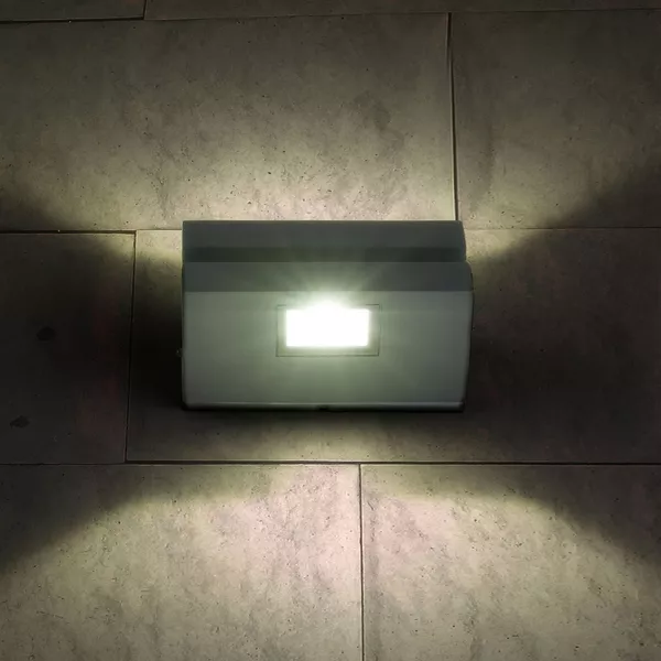 Настенный светильник уличный  1611 TECHNO LED алмазный серый NEREY - фото