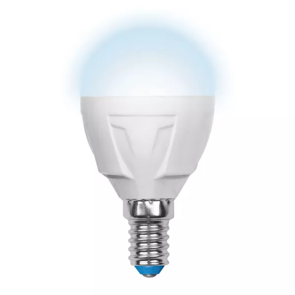 Лампочка светодиодная  LED-G45-7W/NW/E14/FR PLP01WH картон - фото