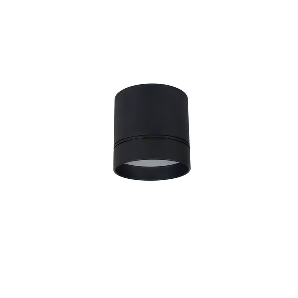 Donolux Светодиодный светильник, накладной. АС100-240В  9W, 3000K, 820 LM, 60°. Цвет-черный, D108 H1 - фото